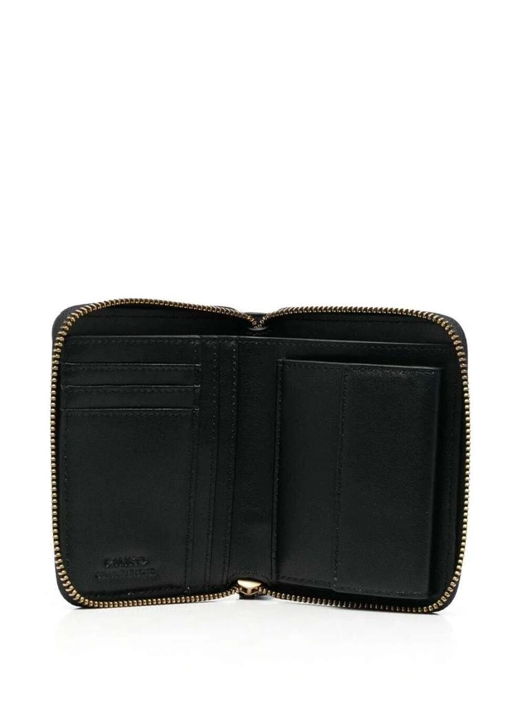 商品PINKO|Black Taylor Zip Around Wallet In Quilte Leather Pinko Woman,价格¥1011,第3张图片详细描述