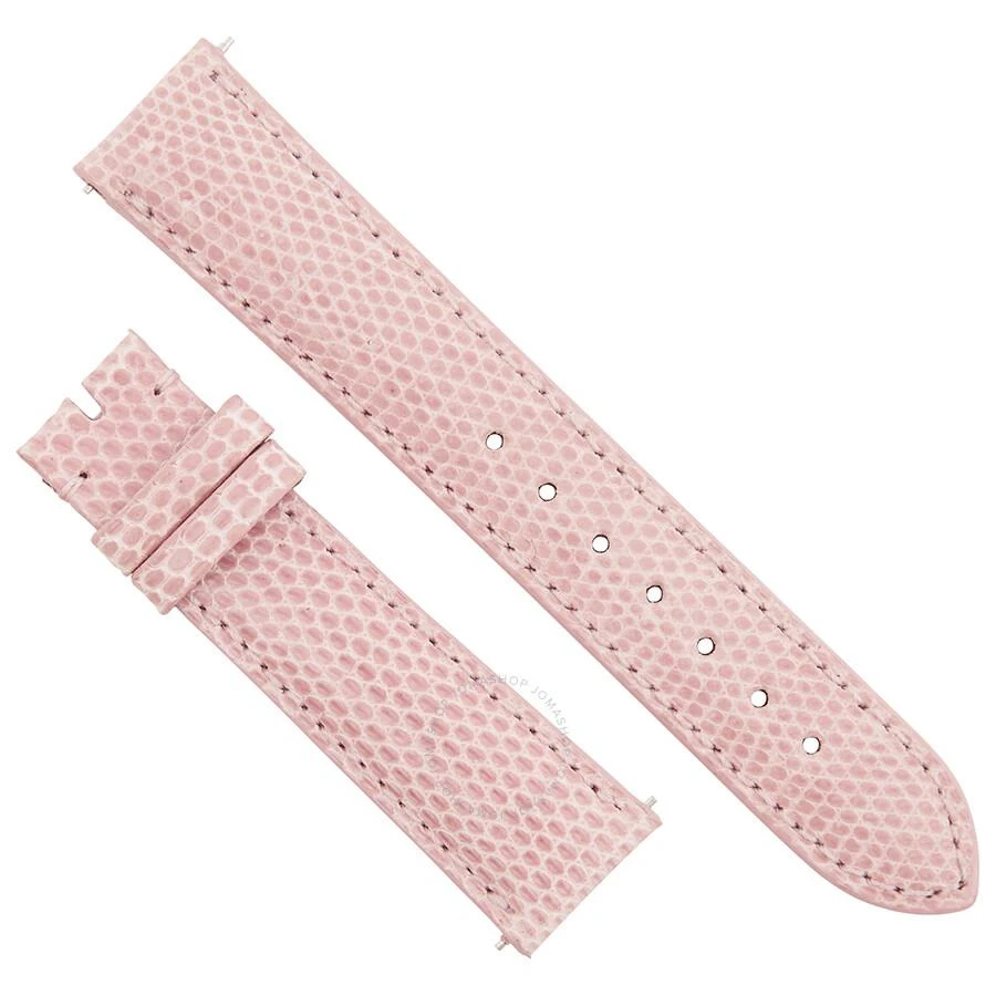 商品Hadley Roma|18 MM Shiny Pink Lizard Leather Strap,价格¥261,第1张图片