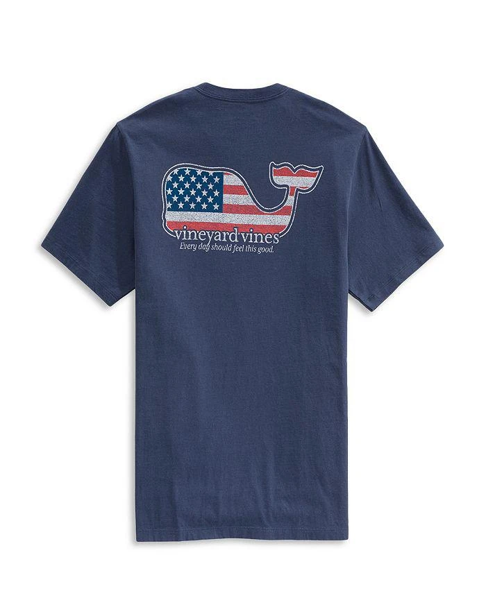 商品Vineyard Vines|Americana Whale Pocket Short Sleeve Tee,价格¥336,第1张图片