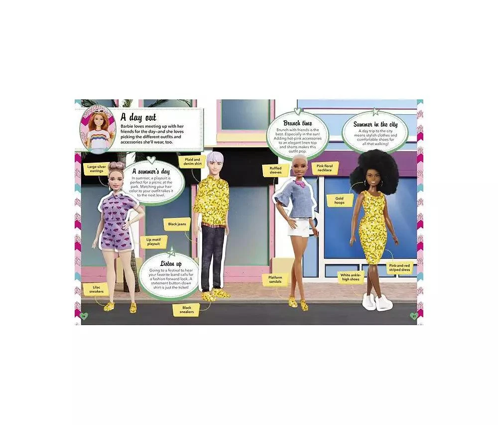 商品Barnes & Noble|Barbie Dress-Up Ultimate Sticker Collection by DK,价格¥97,第5张图片详细描述