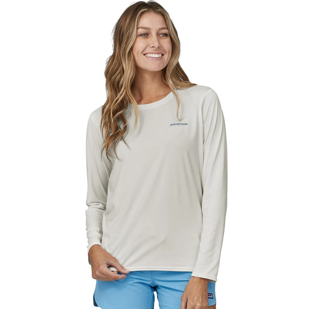 Women's Long Sleeved Capilene Cool Daily Graphic Shirt - Waters 商品