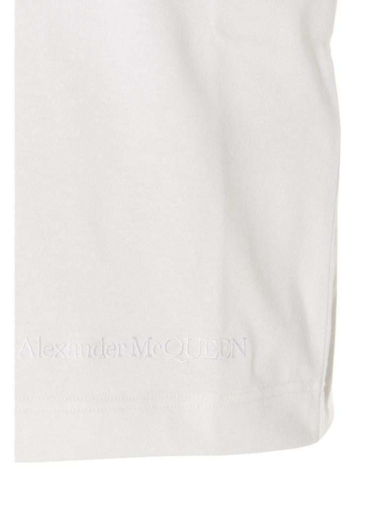 商品Alexander McQueen|Logo embroidery T-shirt,价格¥1754,第6张图片详细描述