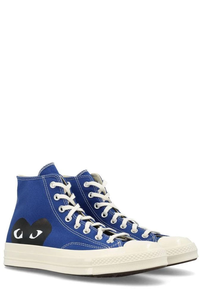 商品Comme des Garcons|Comme des Garçons Play X Converse Heart Print High-Top Sneakers,价格¥536,第3张图片详细描述