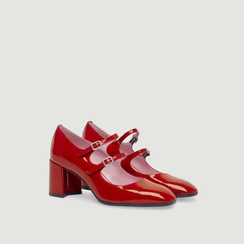 商品Carel|Patent leather Alice slippers  Rouge  CAREL,价格¥3583,第2张图片详细描述