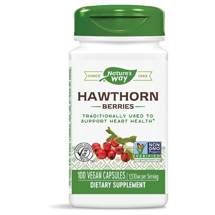 商品Nature's Way|Hawthorn Berry Capsules,价格¥83,第1张图片