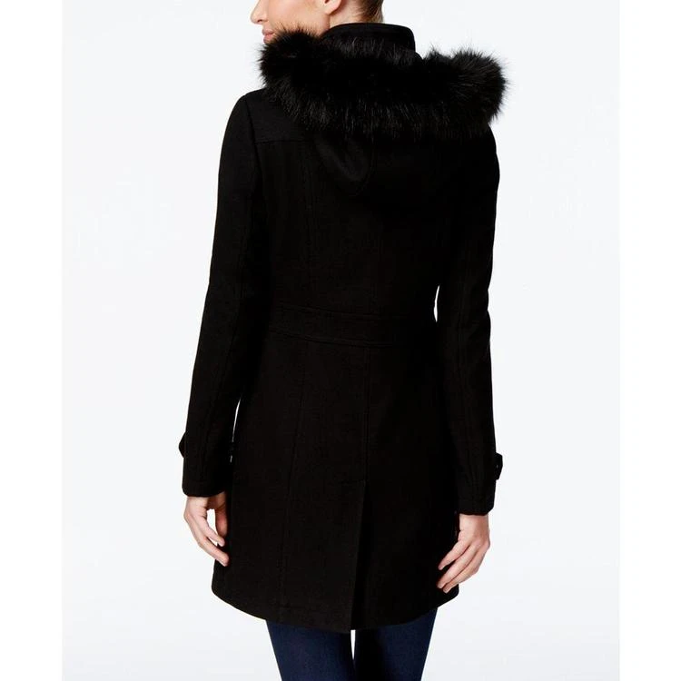 商品Ivanka Trump|Faux-Fur-Trim Buckled Walker Coat,价格¥1122,第2张图片详细描述