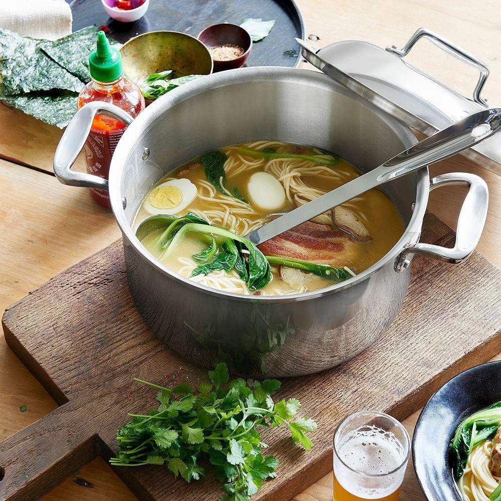 D5 Stainless Brushed 8-Quart Stock Pot with Lid 商品
