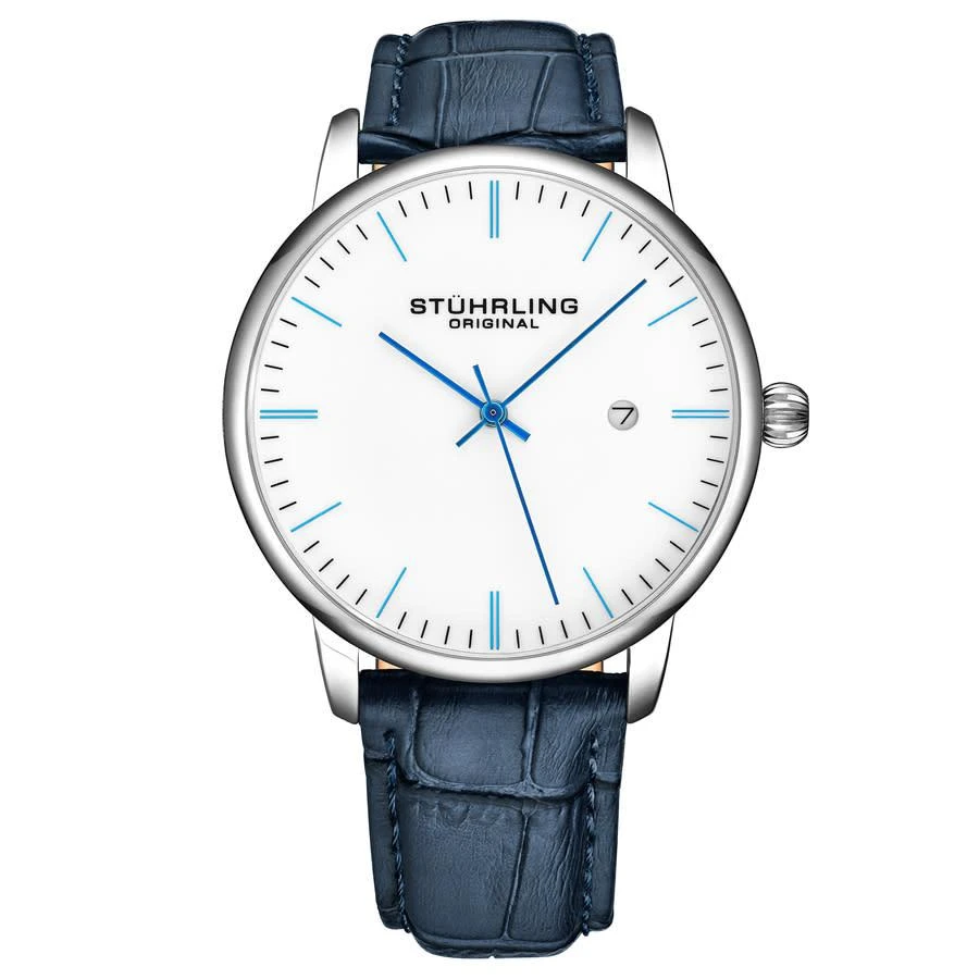 商品Stuhrling Original|Symphony Quartz White Dial Men's Watch M16740,价格¥632,第1张图片