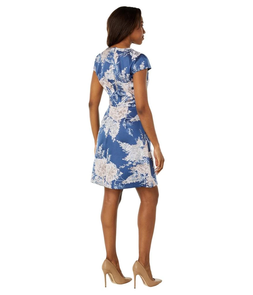 商品Vince Camuto|Jacquard Cap Sleeve Fit-and-Flare,价格¥759,第2张图片详细描述
