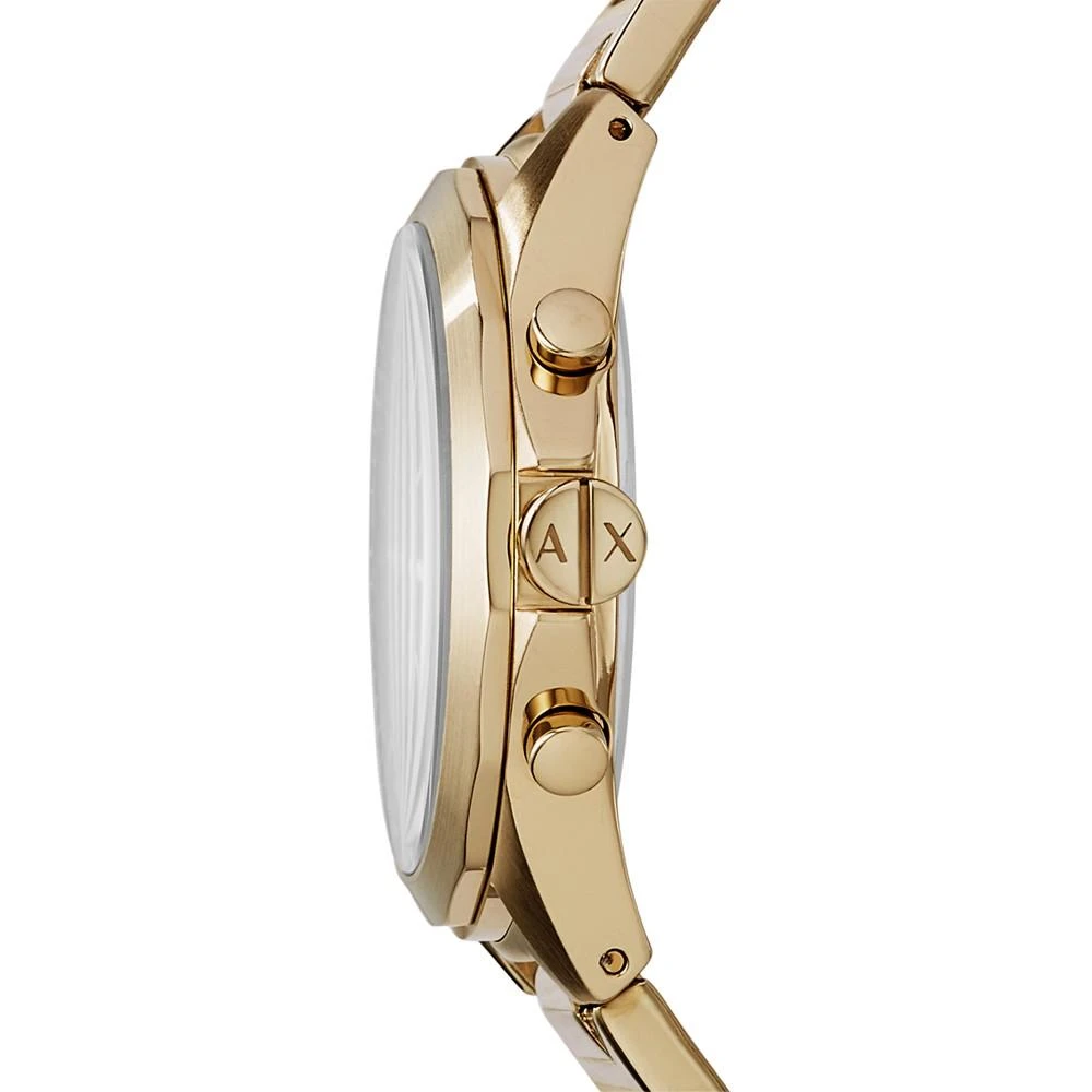 商品Armani Exchange|A|X  Drexler系列 男式计时表 金色 男表 手表 ,价格¥1617,第2张图片详细描述