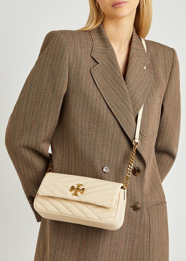 商品Tory Burch|Kira small cream quilted shoulder bag,价格¥3514,第7张图片详细描述