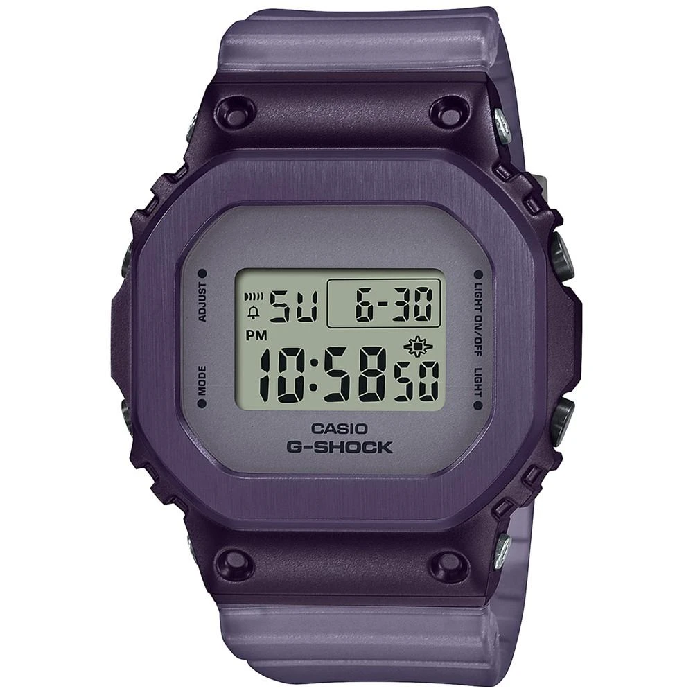 商品G-Shock|Women's Digital Purple Resin Strap Watch 38mm,价格¥1070,第1张图片