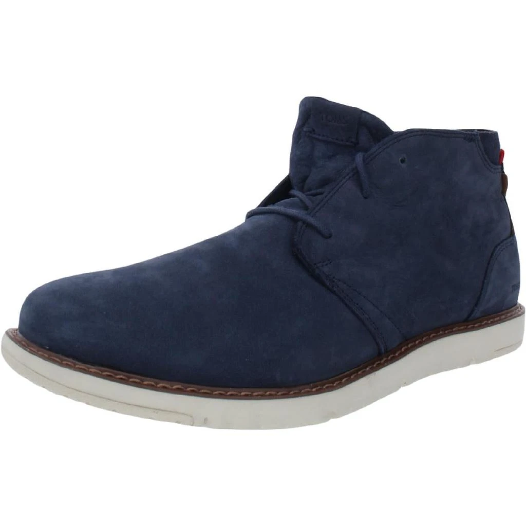 商品TOMS|Toms Mens Navi Nubuck Lace Up Oxfords,价格¥235,第1张图片