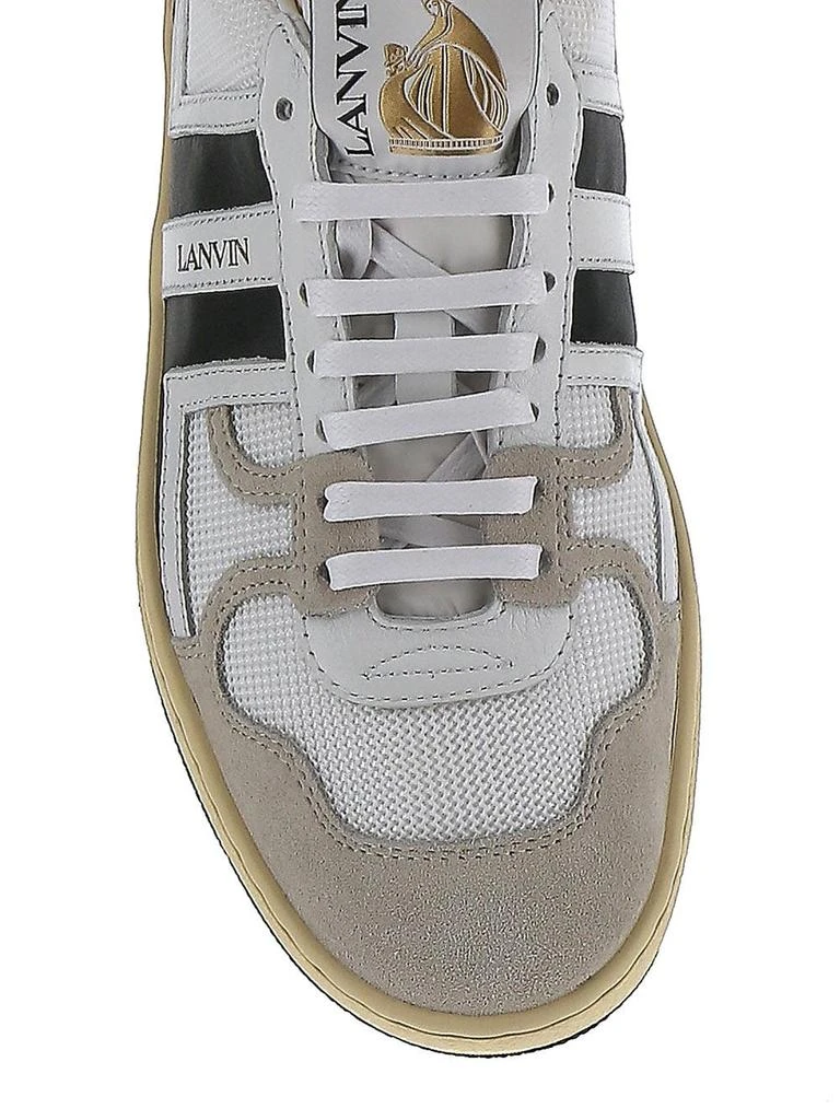 商品Lanvin|Clay Low Top Sneakers,价格¥2585,第4张图片详细描述