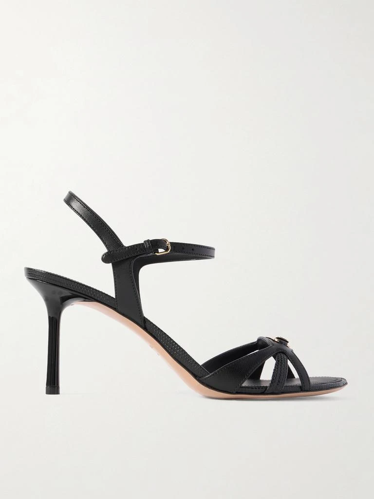 商品Salvatore Ferragamo|Dasy 品牌标志缀饰皮革凉鞋  - US6,价格¥7985,第1张图片
