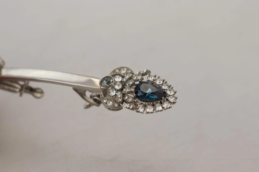 商品Dolce & Gabbana|Elegant Sterling Silver Glass Brooch,价格¥2278,第5张图片详细描述