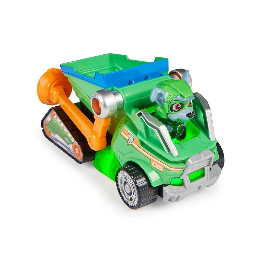 商品Paw Patrol|The Mighty Movie, Toy Garbage Truck Recycler with Rocky Mighty Pups Action Figure,价格¥135,第2张图片详细描述