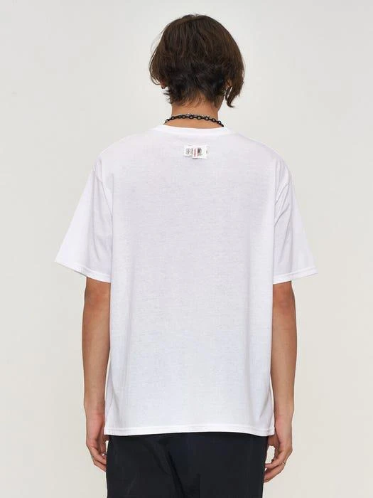 商品NORNOT|Regular Fit Dopamine T-Shirt White,价格¥797,第4张图片详细描述