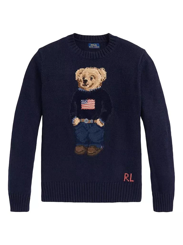 商品Ralph Lauren|Knit Bear Sweater,价格¥2978,第1张图片
