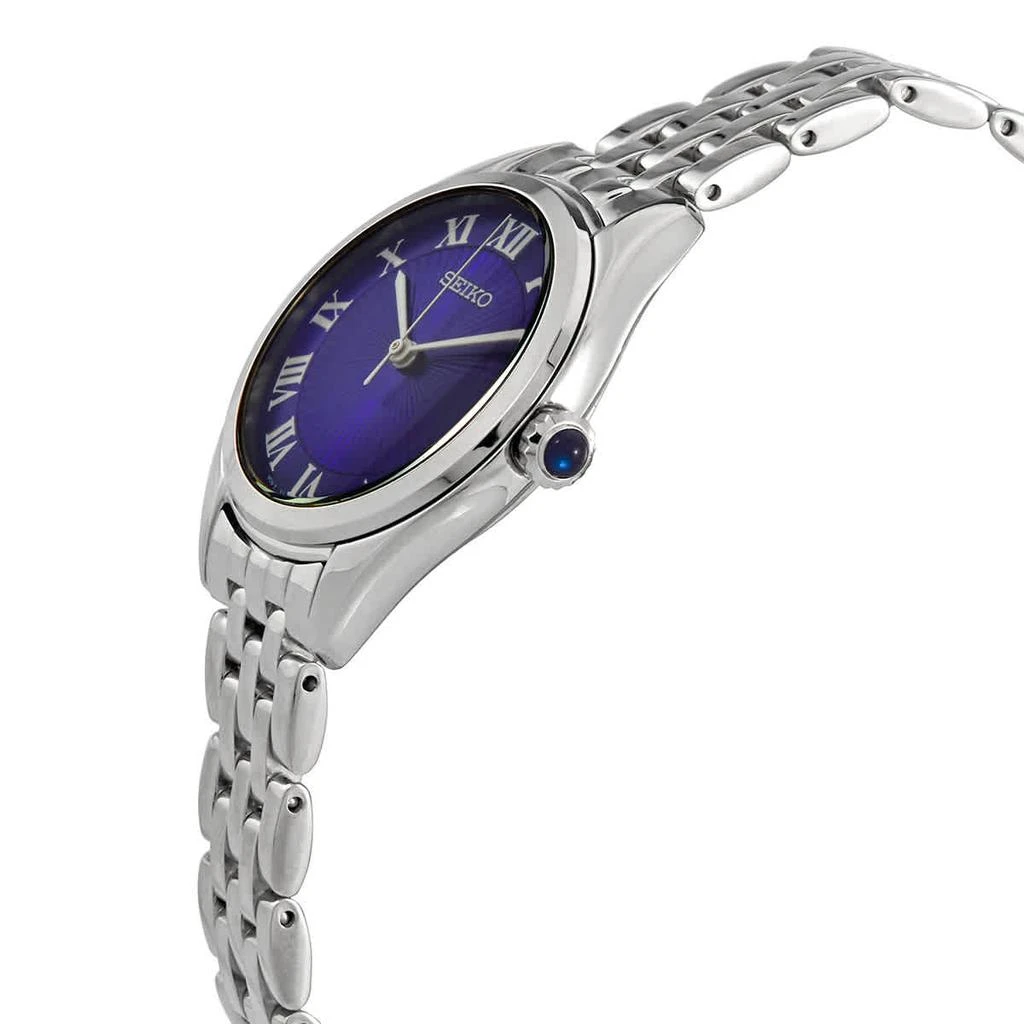 商品Seiko|Seiko Classic Quartz Blue Dial Ladies Watch SUR329,价格¥911,第2张图片详细描述