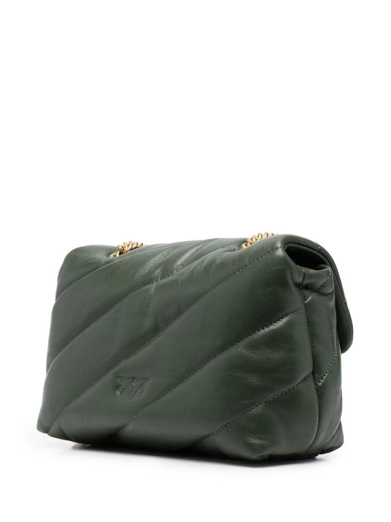 商品PINKO|Pinko women's green leather shoulder bag,价格¥2545,第3张图片详细描述