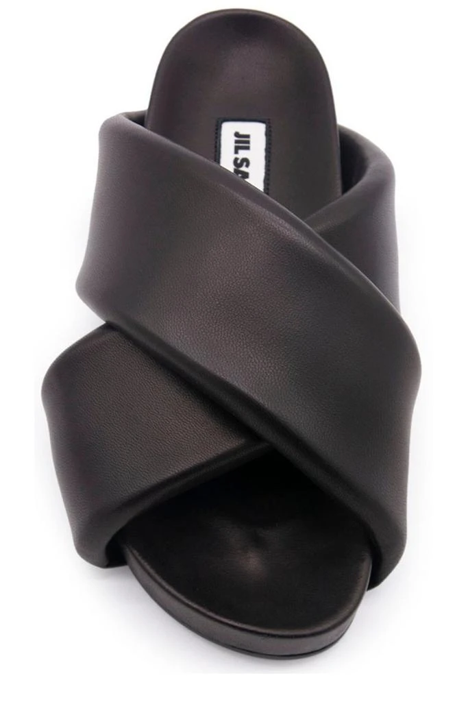 商品Jil Sander|Jil Sander Crossover Strap Slip-On Sandals,价格¥2384,第4张图片详细描述