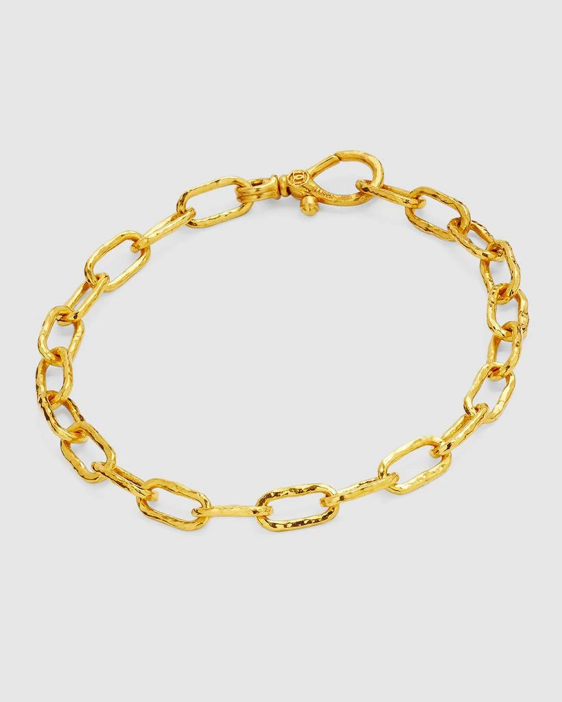 商品Gurhan|Men's 24K Yellow Gold Chain Bracelet,价格¥41305,第3张图片详细描述