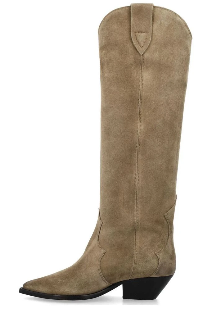 商品Isabel Marant|Isabel Marant Denvee Pointed-Toe Knee-Length Boots,价格¥3603,第2张图片详细描述