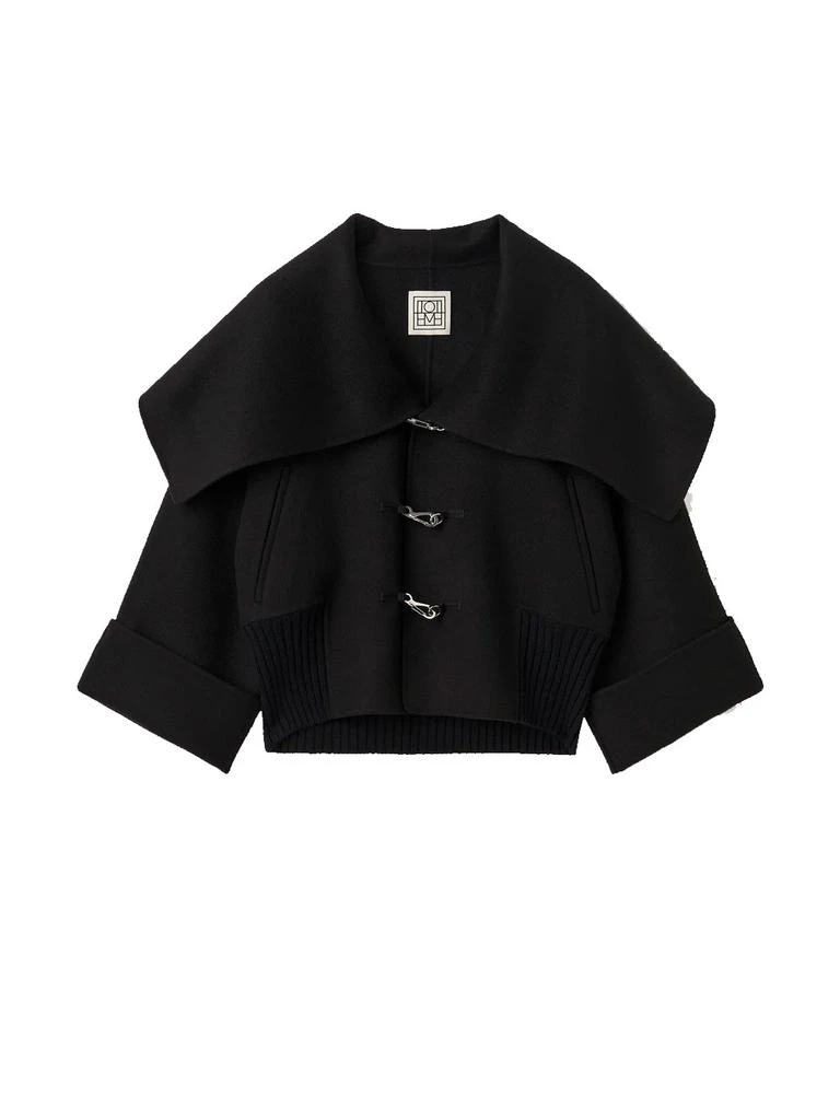 商品Totême|Cropped Doublé Clasp Jacket,价格¥5198,第1张图片