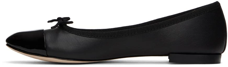 商品Repetto|Black Flora Ballerina Flats,价格¥1581,第3张图片详细描述