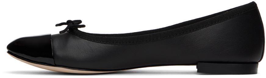 商品Repetto|Black Flora Ballerina Flats,价格¥2227,第3张图片详细描述