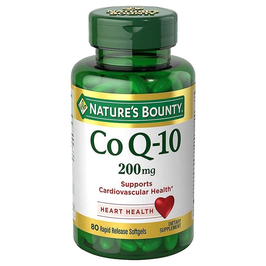 商品Nature's Bounty|辅酶Q10胶囊 Co Q-10 200 mg,价格¥554,第1张图片