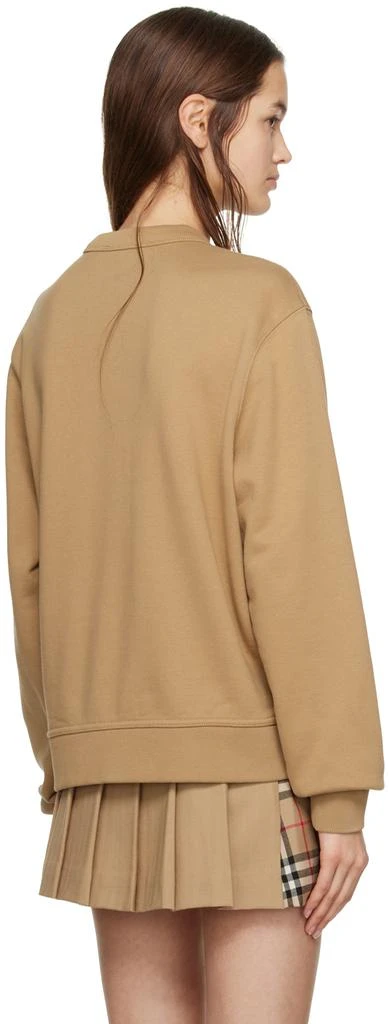 商品Burberry|Beige Embroidered Oak Leaf Crest Sweatshirt,价格¥3330,第3张图片详细描述