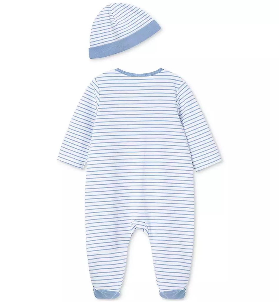 商品Little Me|Baby Boys Elephant Coverall with Hat, 2 Piece Set,价格¥100,第2张图片详细描述