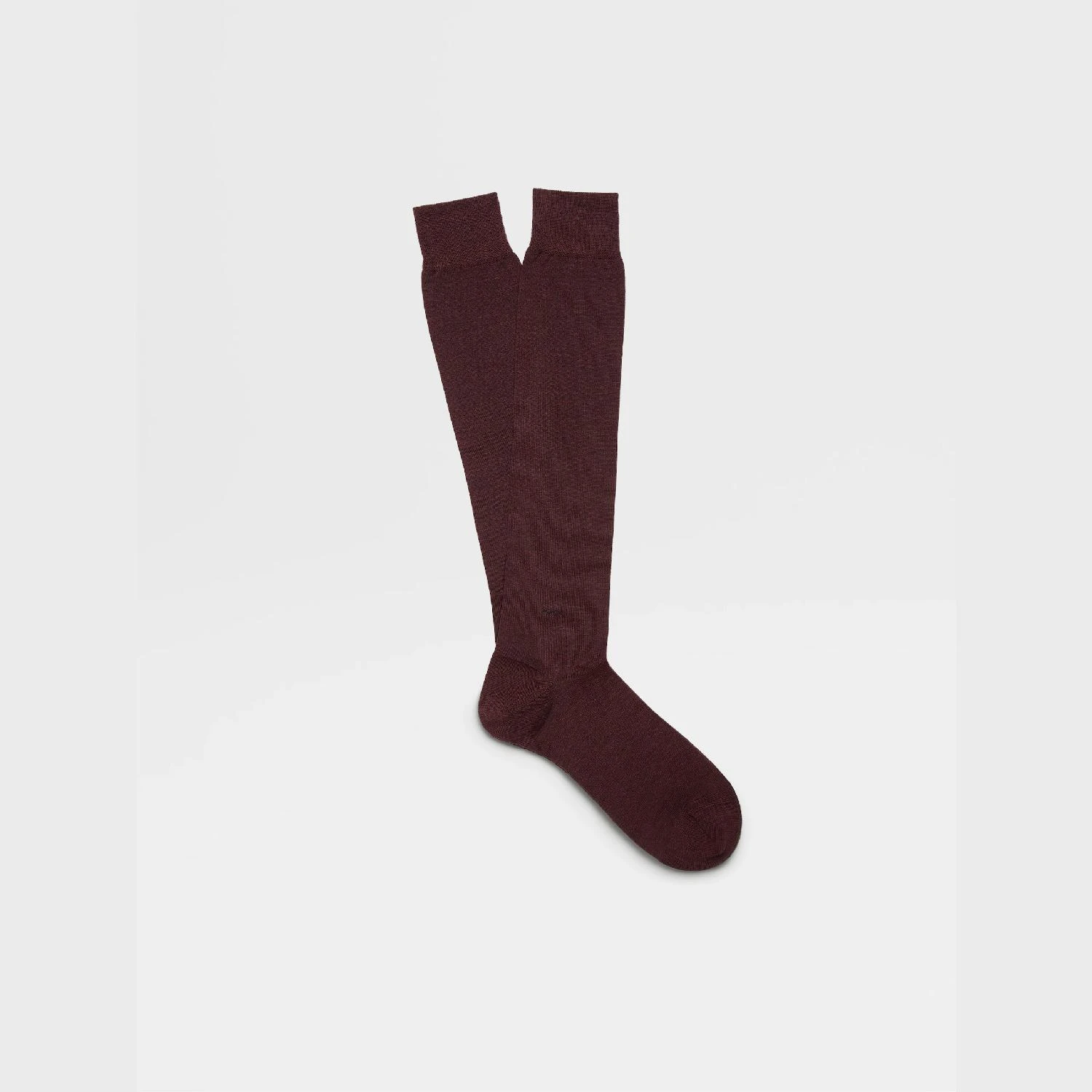 包邮包税【预售7天发货】 ZEGNA杰尼亚 23秋冬 男士 袜子 BAROLO GRAPE EVERYDAY TRIPLE X MID CALF SOCKS N5V40-526-602 商品