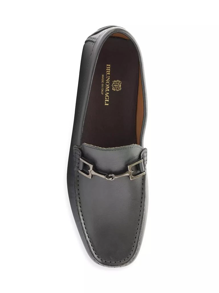 商品Bruno Magli|Xander Horsebit Driving Loafers,价格¥1857,第4张图片详细描述