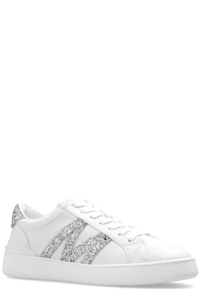 商品Moncler|Moncler Monaco Embellished Low-Top Sneakers,价格¥2215,第2张图片详细描述