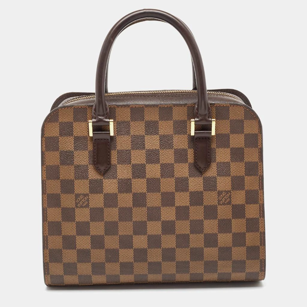 商品[二手商品] Louis Vuitton|Louis Vuitton Damier Ebene Canvas and Leather Triana Bag,价格¥7134,第1张图片