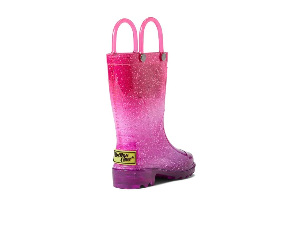 商品Western Chief|Ombre Glitter Lighted Rain Boot (Toddler/Little Kid),价格¥201,第5张图片详细描述