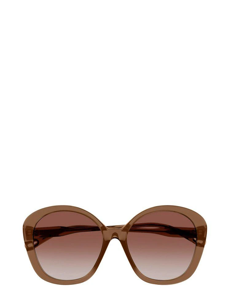 商品Chloé|Chloé Eyewear Butterfly Frame Sunglasses,价格¥1537,第1张图片