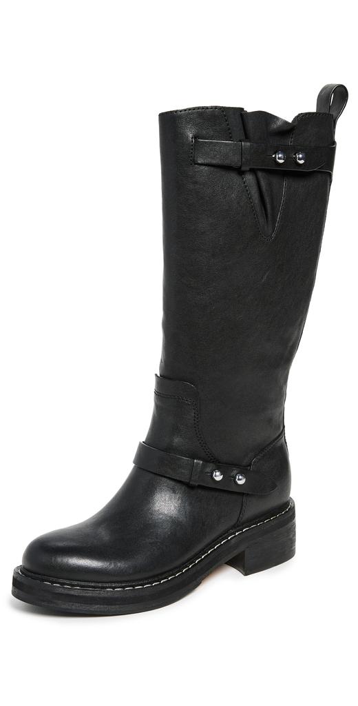 Rag & Bone Moto Tall Boots商品第1张图片规格展示