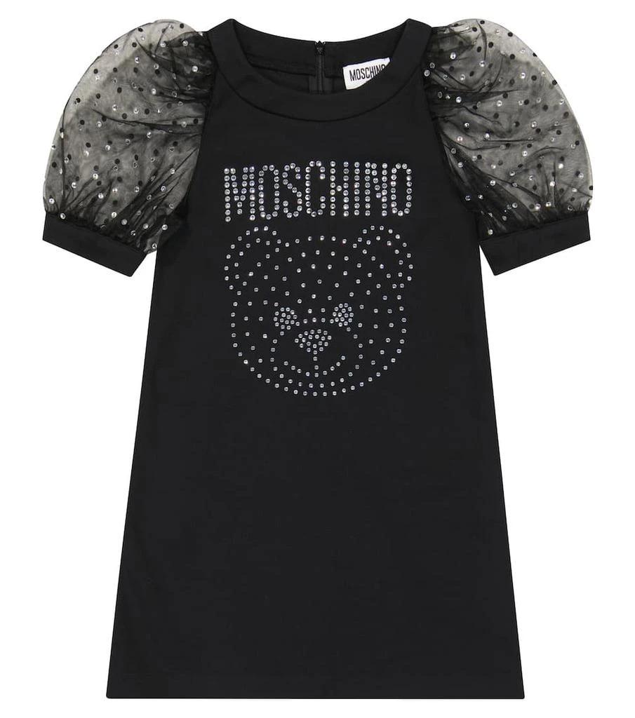 商品Moschino|铆钉泡泡袖连衣裙,价格¥1198,第1张图片