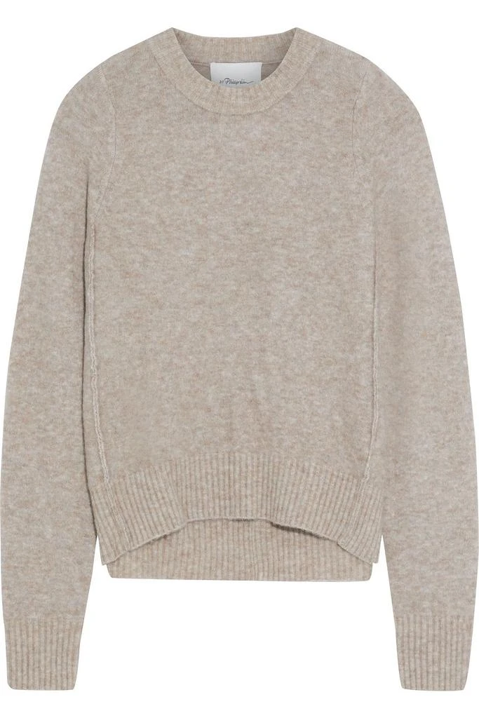 商品3.1 Phillip Lim|Mélange brushed knitted sweater,价格¥1350,第1张图片