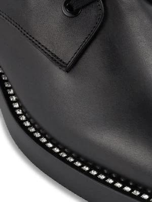 Sondra Studded Leather Combat Boots商品第6张图片规格展示
