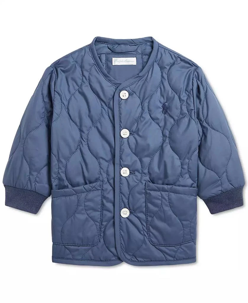 商品Ralph Lauren|Baby Quilted Jacket,价格¥546,第1张图片