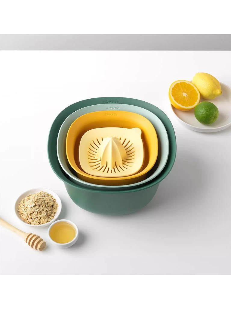 商品Brabantia|Tasty+ 5-Piece Mixing Bowl Set,价格¥419,第2张图片详细描述