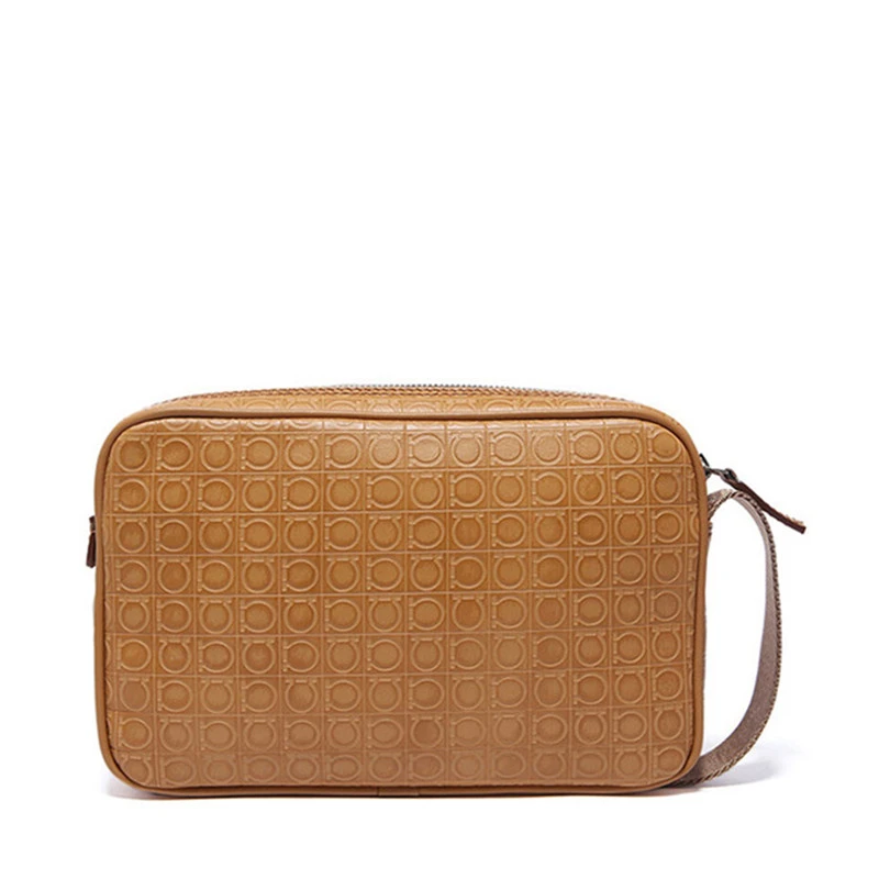 Salvatore Ferragamo 菲拉格慕 GAMMA SOFT系列男士印花手拎包 24-9490-0608825 商品