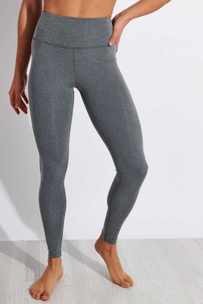 商品Girlfriend Collective|FLOAT High Waisted Legging - Gravel Heather,价格¥358,第1张图片