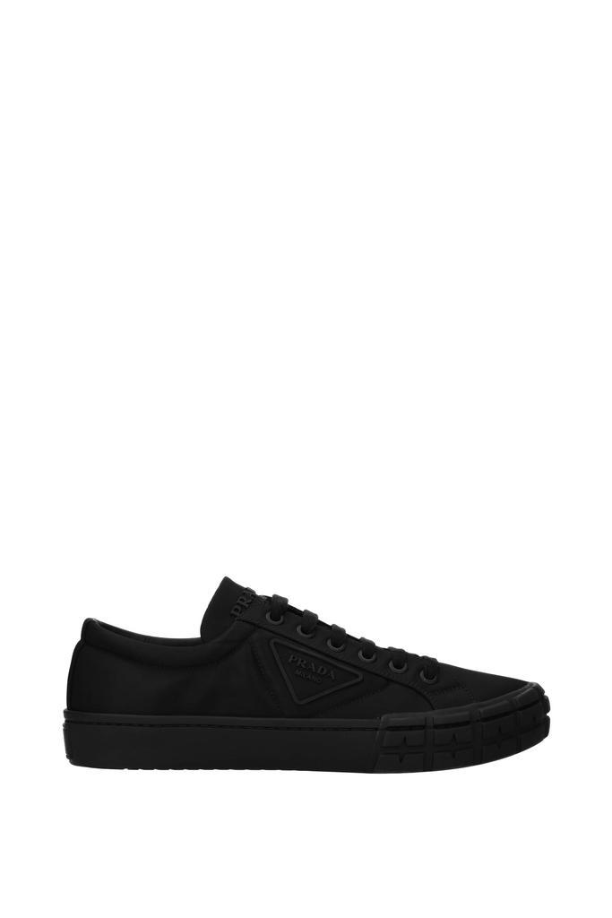 商品Prada|Sneakers Fabric Black,价格¥3760-¥4294,第1张图片