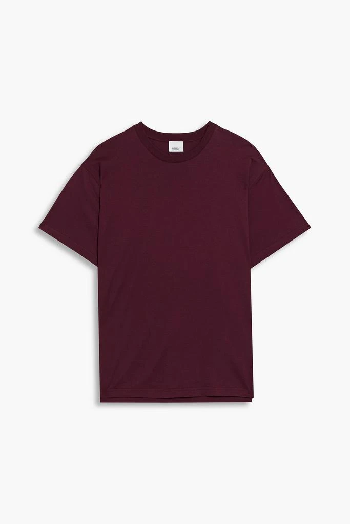 商品Burberry|Printed cotton-jersey T-shirt,价格¥1126,第1张图片